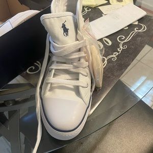 Polo high top sneakers